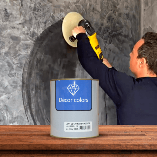 Cera de Carnaúba Incolor 0,900ml - Decor Colors